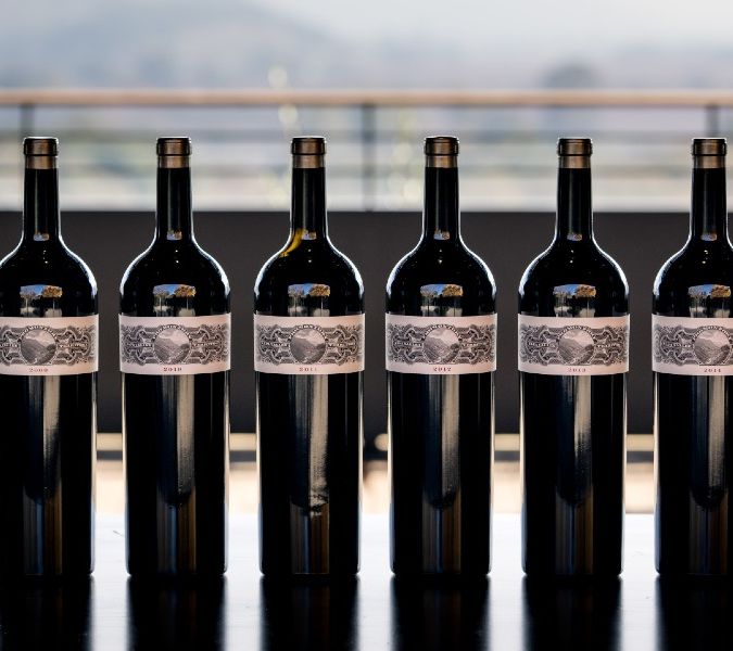 promontory 2012 wine bottles