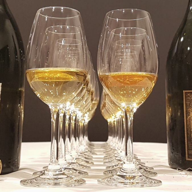 Two bottles of Champagne Pommery