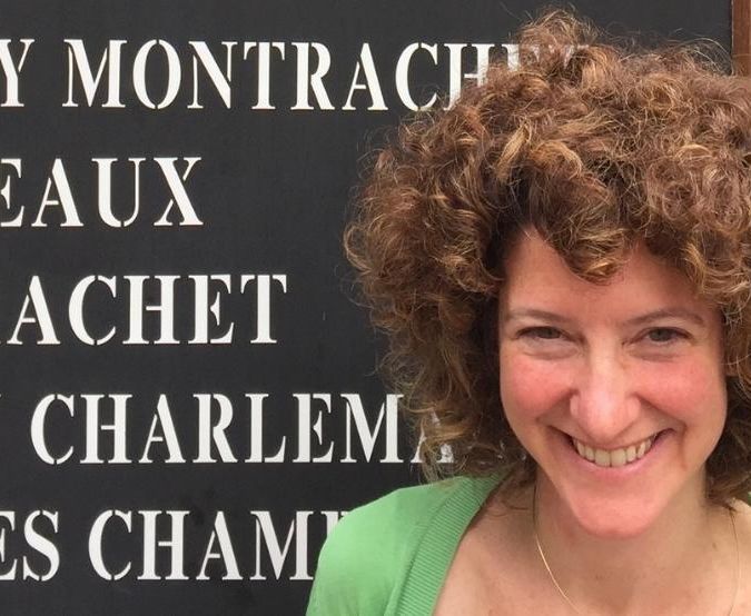 Nina Caplan in Burgundy