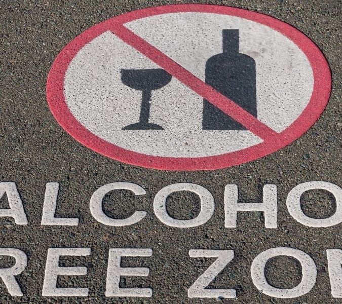 Alcohol-free zone