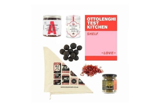 Ottolenghi Test Kitchen cookbook and ingredients set gifts for foodies