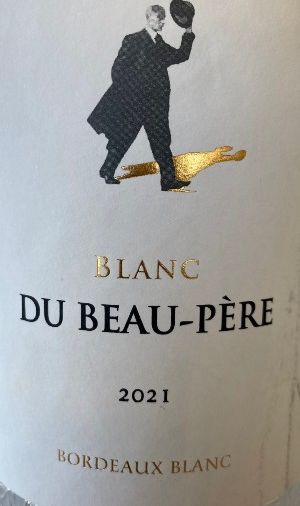 beau pere bordeaux blanc label 2021