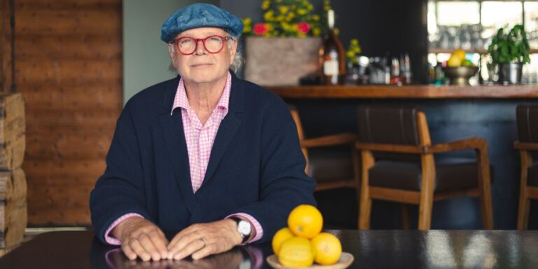 francis mallmann at table with bowl of lemons