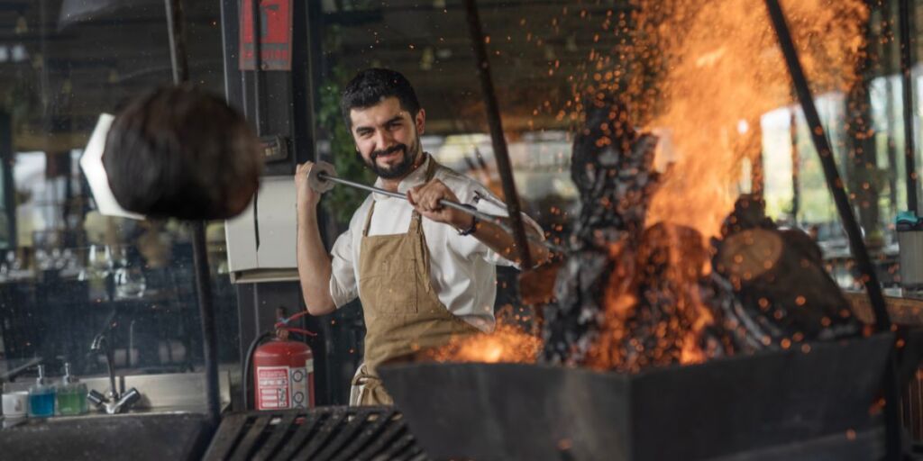 Rekindling an old flame livefire cooking at the finedining forefront