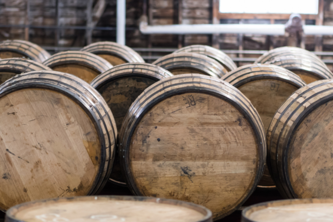 Bourbon barrels
