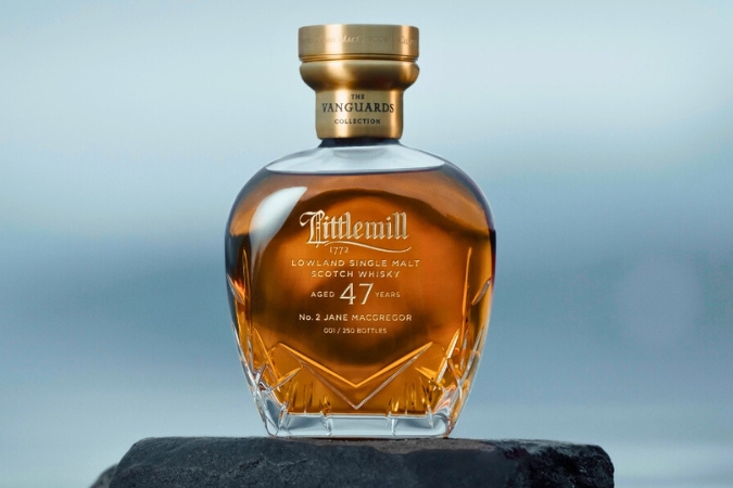 Littlemill extra aged whisky