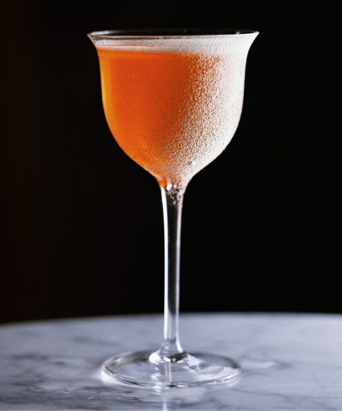 The 'Dilly Dilly' cocktail from one of Oslo's best bars, Svanen