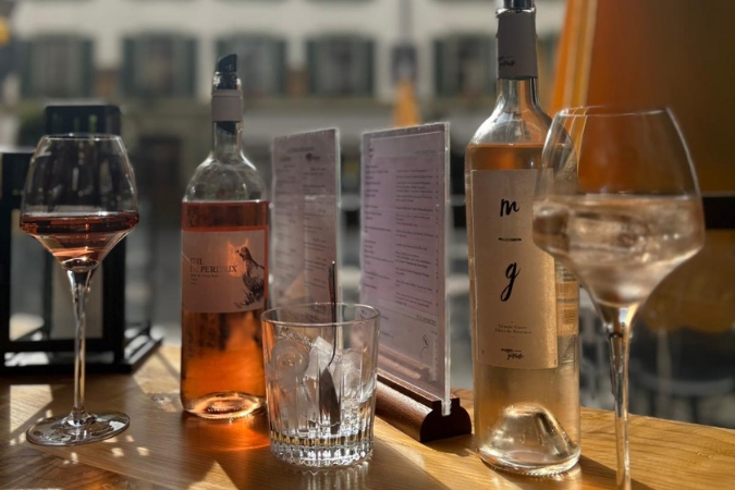 One of the finest wine bars in Switzerland, Le Poisson Rouge