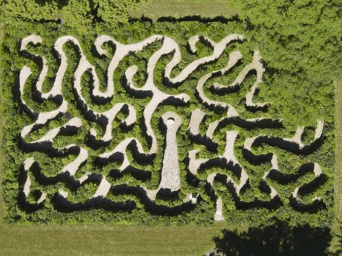 The labyrinth at La Gara