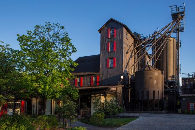 The still house at Maker's Mark distillery