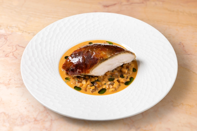 Chicken Diane at Rosi