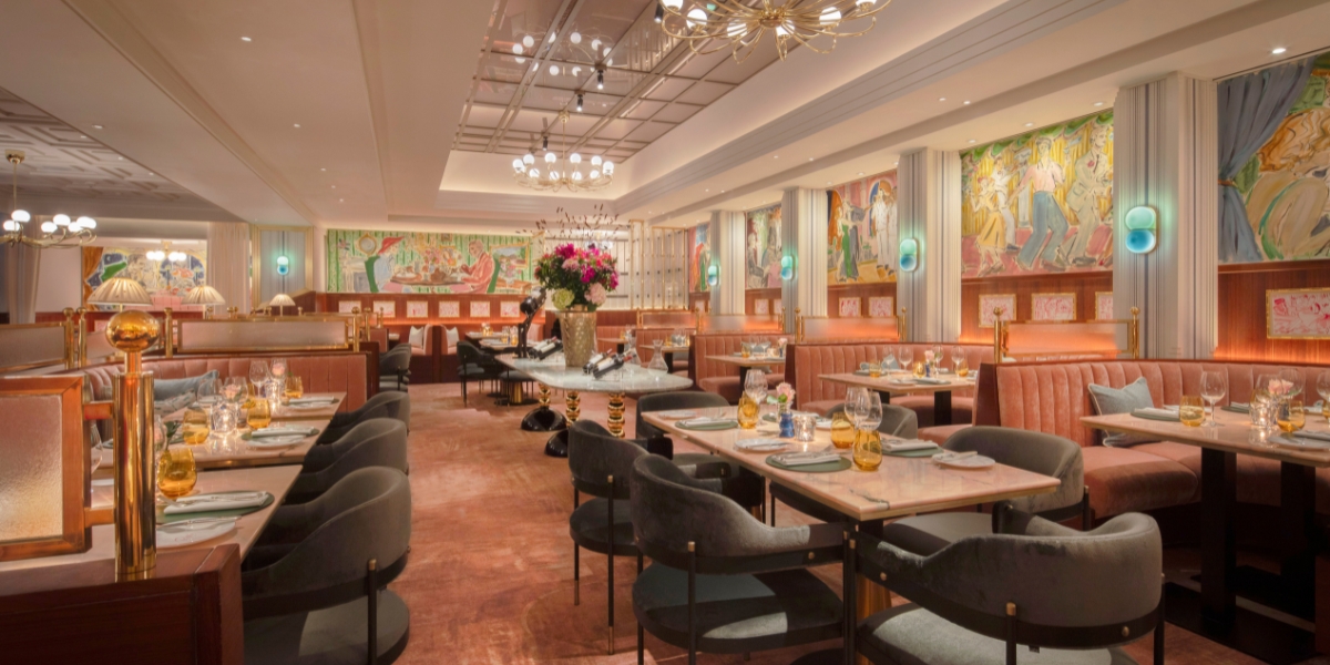 The dining room at Rosi