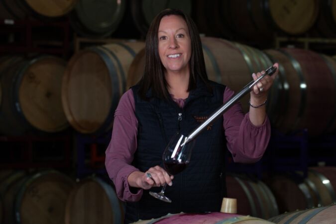 Californian winemaker Sally Blum