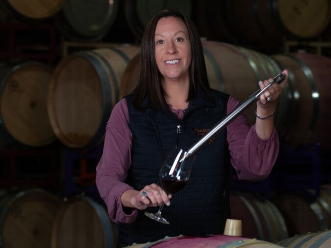 Californian winemaker Sally Blum