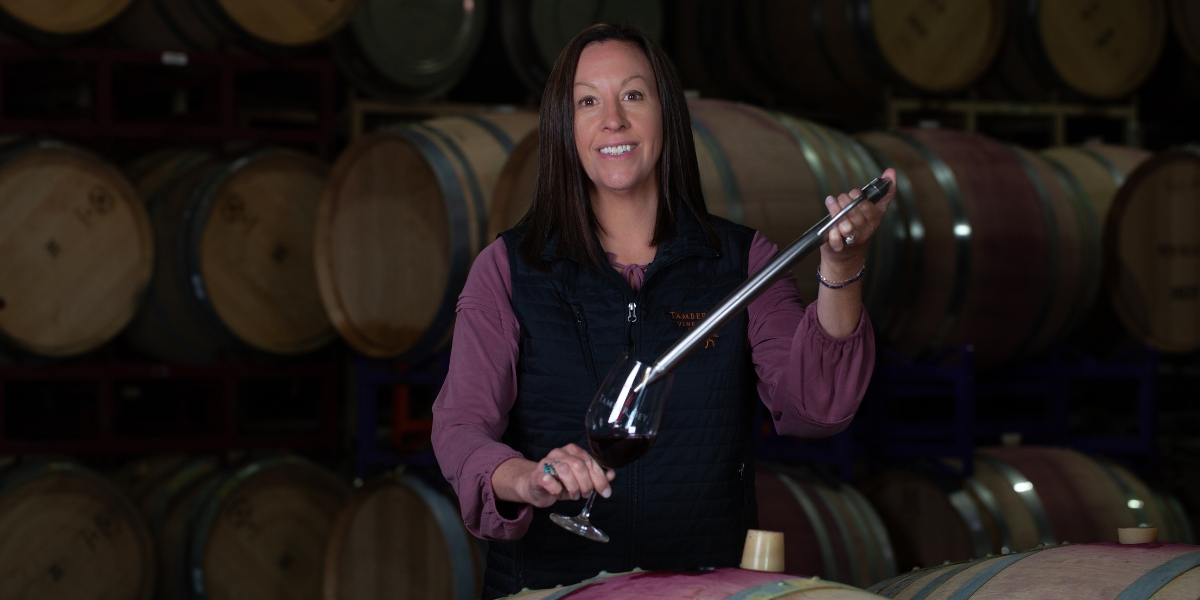 Californian winemaker Sally Blum