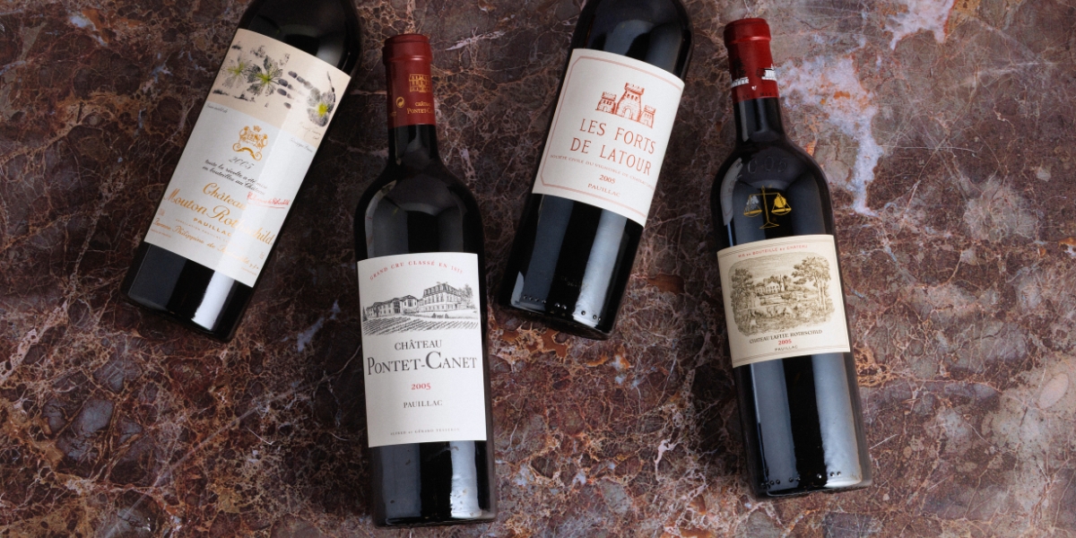 2005 Bordeaux vintage tasting lead image