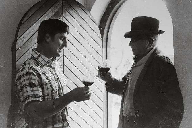 Jan Boland with Paul Sauer