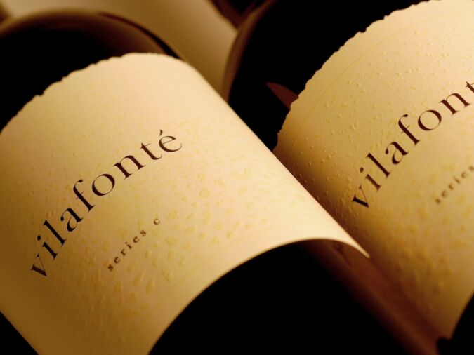 Vilafonté Series C and M wines