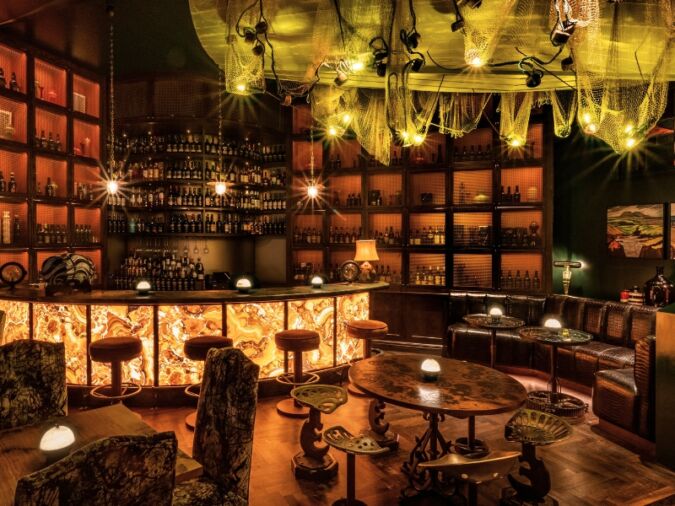 The Islay bar at Ardbeg House hotel