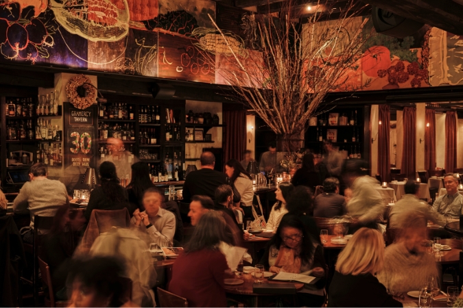 The dining room at Gramercy Tavern