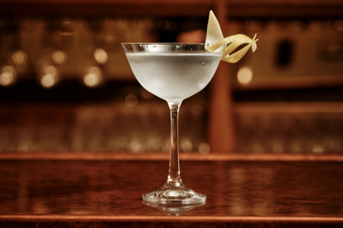 A cocktail at Gambit Bar in London