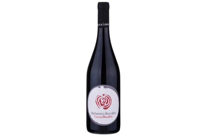 A bottle shot of Cascina Roccalini's Barbaresco