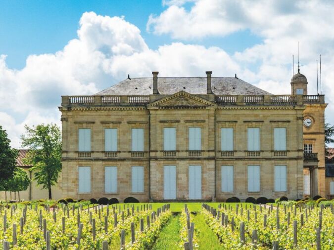 chateau gauud-larose and vineyard in saint julien bordeaux