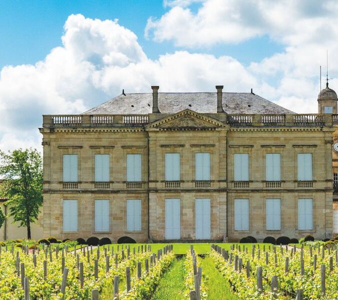 chateau gauud-larose and vineyard in saint julien bordeaux