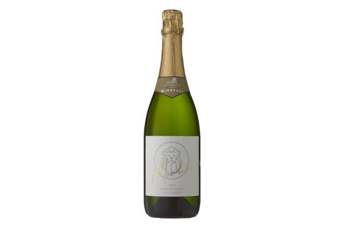 windfall wine farm wine bottle
