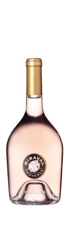 miraval rose wine bottle