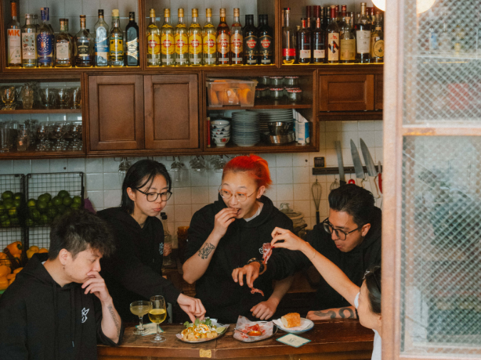 bar team at Sugar King Hong Kong