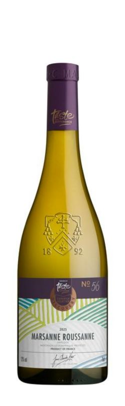 bottle of sainsburys taste the difference marsanne roussane wine