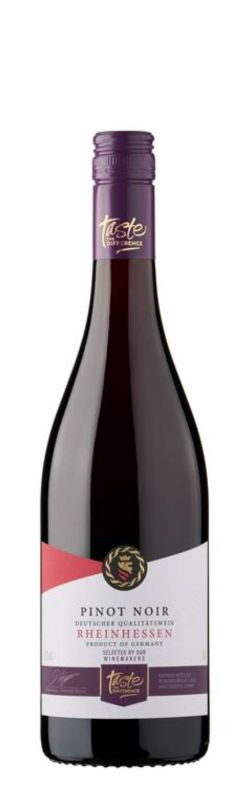 bottle of rheinhessen pinot noir wine
