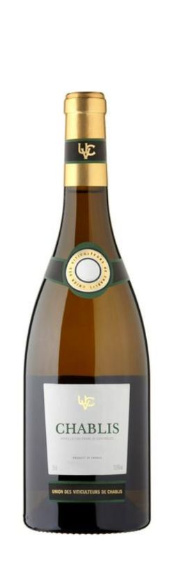 bottle of uvc chablis