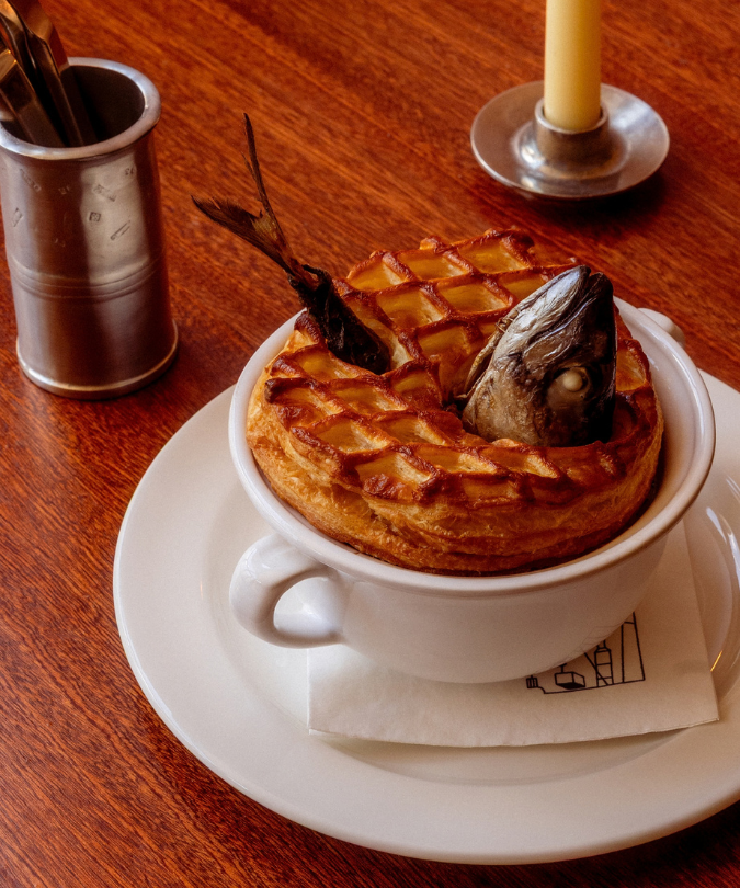 Dean's stargazy pie