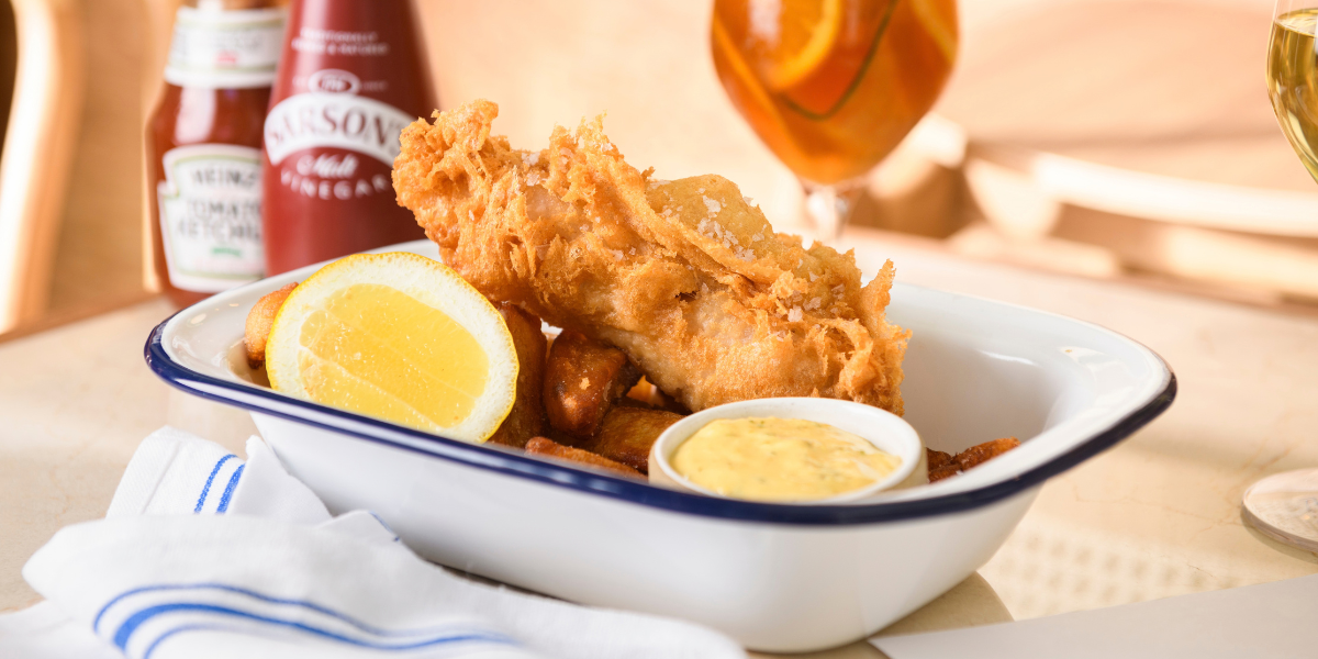 Dame New York fish and chips