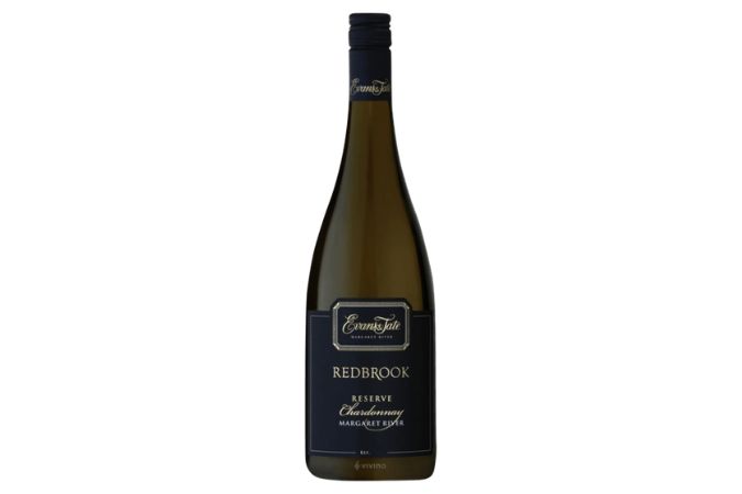 evans & tate redbrook reserve chardonnay wine bottle